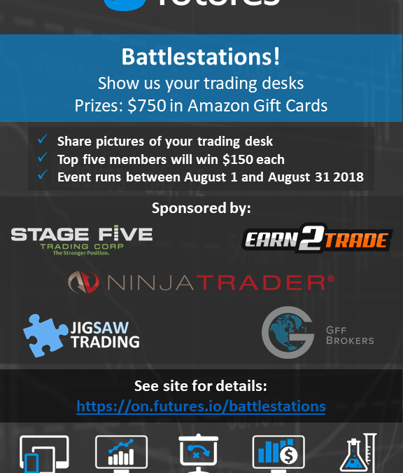Battlestations! Win a prize for a pic of your trading desk.