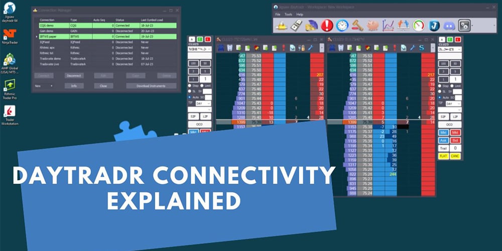 daytradr connectivity explained