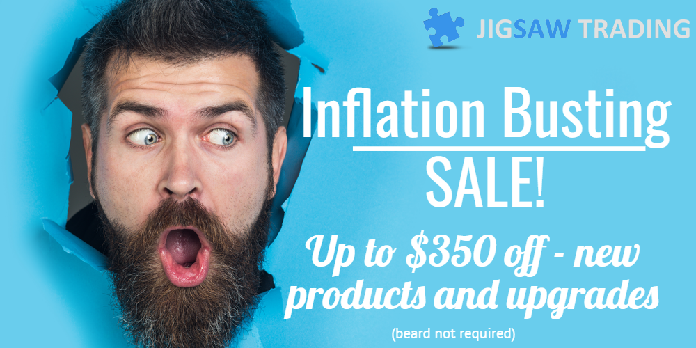 Jigsaw’s Inflation Busting Sale! Up to $350 off!
