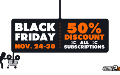 Black Friday at Earn2Trade